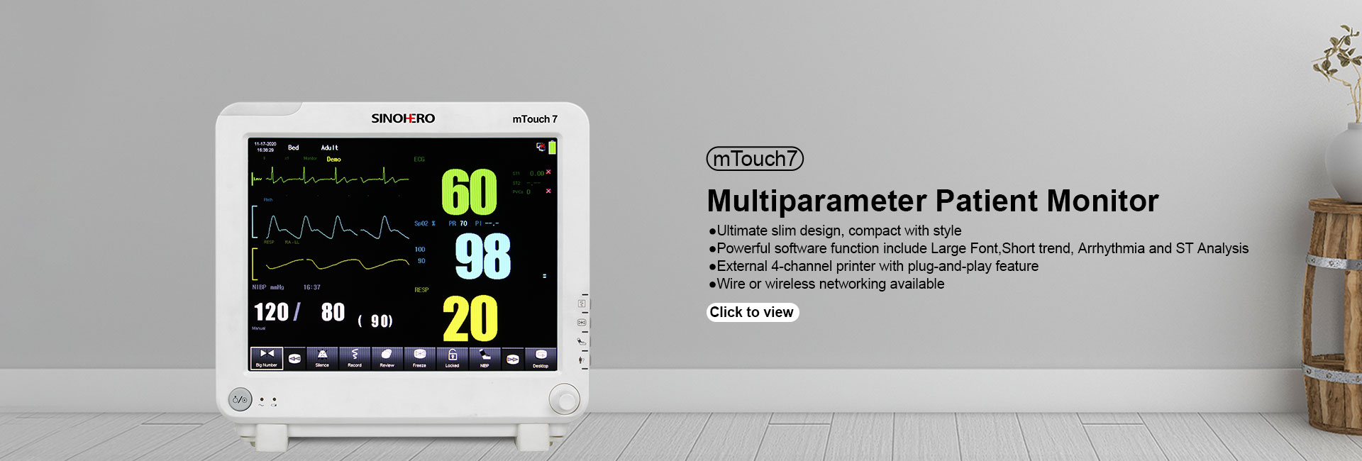 mTouch 7 12.1 Full Touch Screen Monitor(图4)