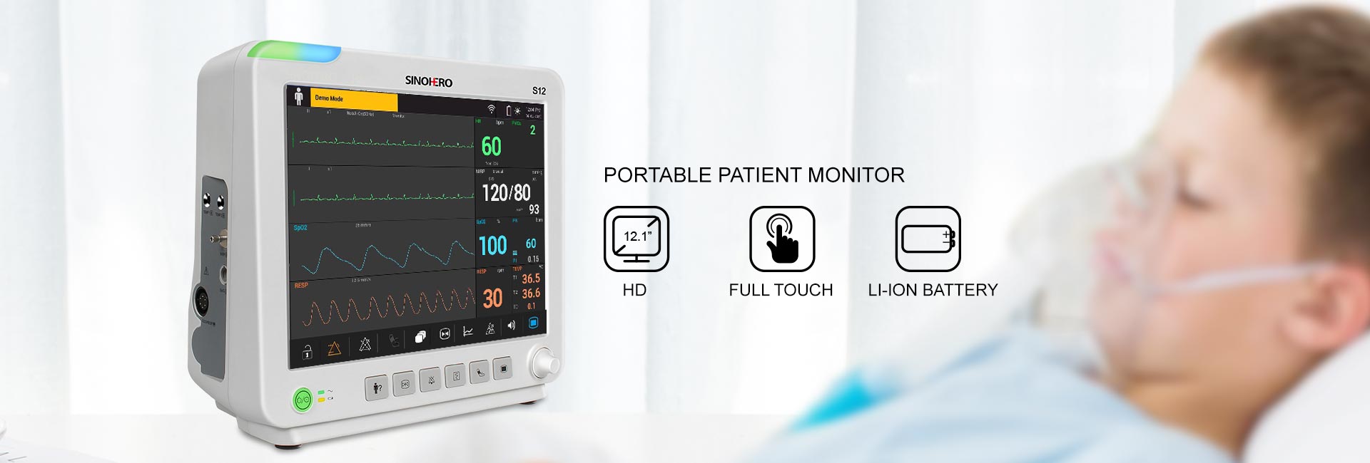 S12 12.1 Portable Patient Monitor(图3)