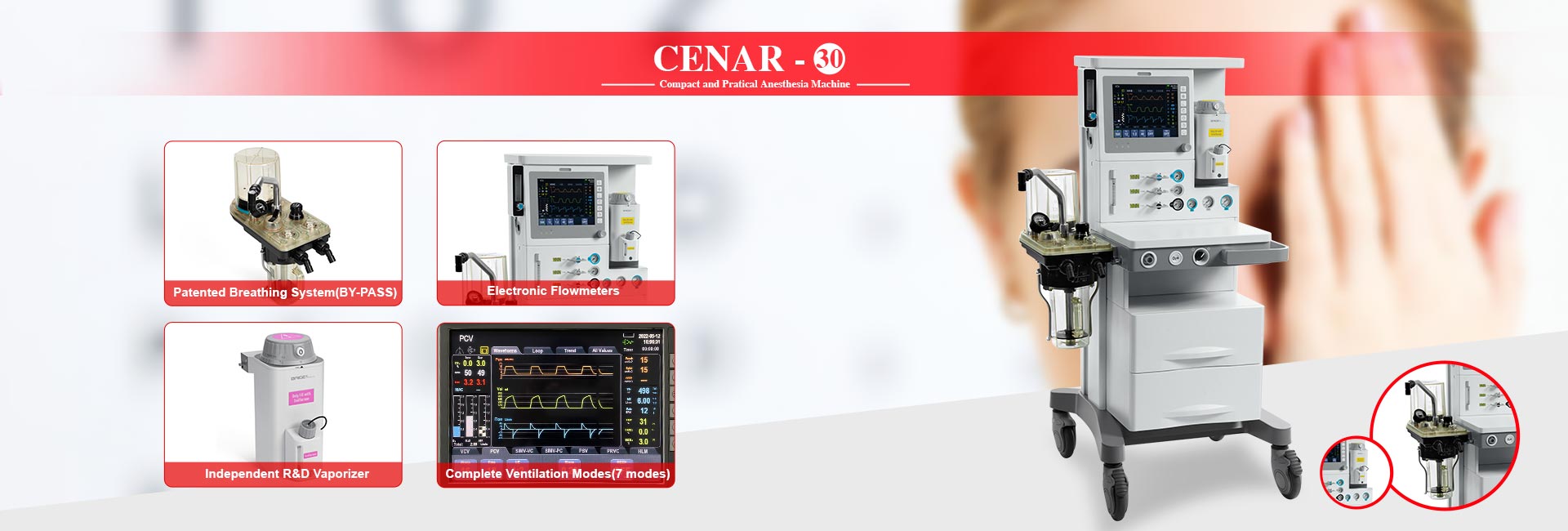 CENAR-30 Anesthesia Machine(图3)